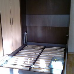 Откидная встроенная шкаф-кровать на заказ в Красноярске купить